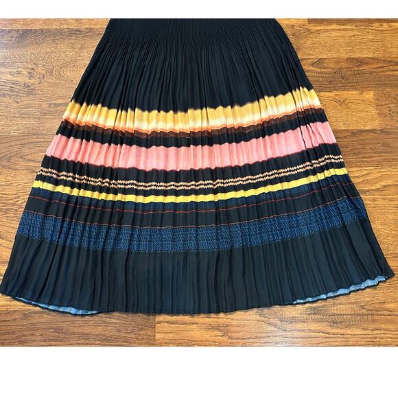 A.L.C. Women's Everly Pleated Maxi Dress - Size 8 - Chic Dress Elevated Style - Picture 5 of 11